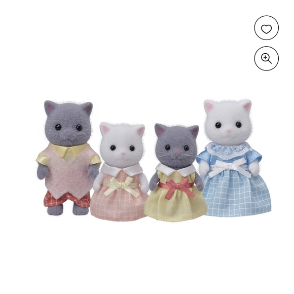 calico critters Other - Calico Critters Persian Cat family